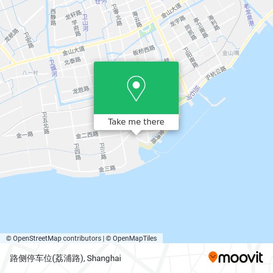 路侧停车位(荔浦路) map