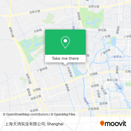 上海天汭实业有限公司 map