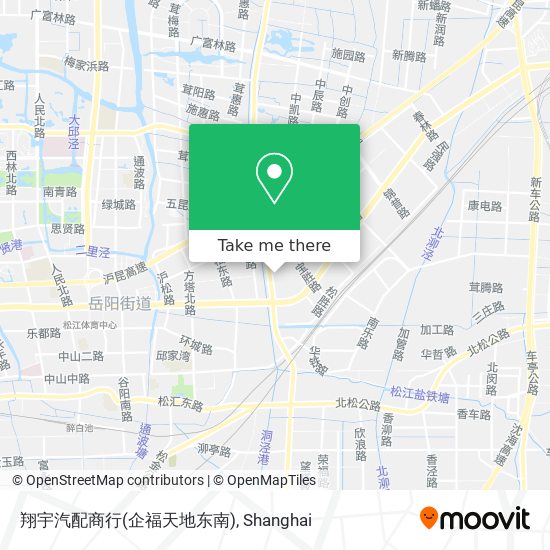 翔宇汽配商行(企福天地东南) map