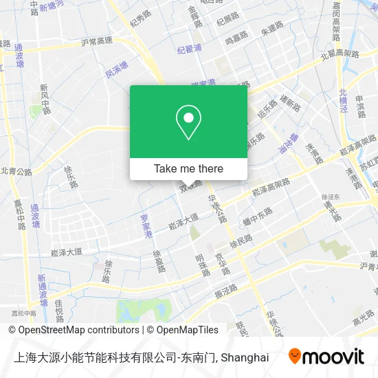 上海大源小能节能科技有限公司-东南门 map