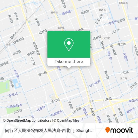 闵行区人民法院颛桥人民法庭-西北门 map