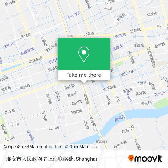 淮安市人民政府驻上海联络处 map