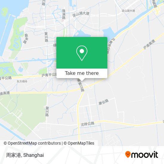 周家港 map