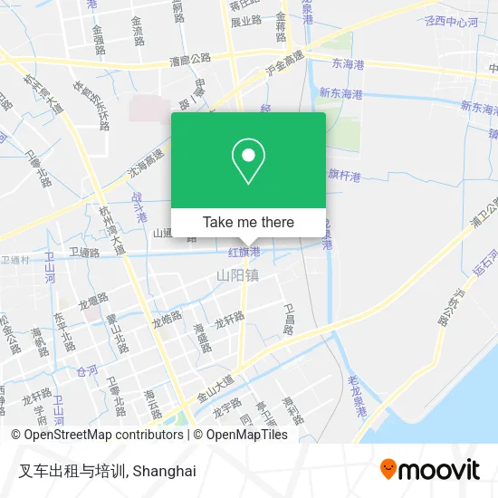 叉车出租与培训 map