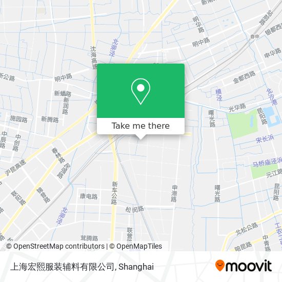 上海宏熙服装辅料有限公司 map