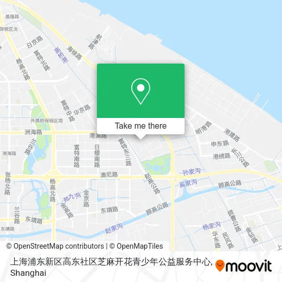 上海浦东新区高东社区芝麻开花青少年公益服务中心 map