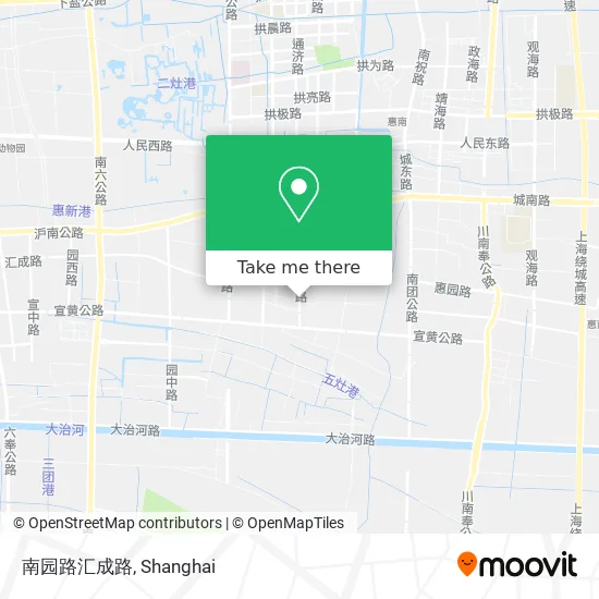 南园路汇成路 map