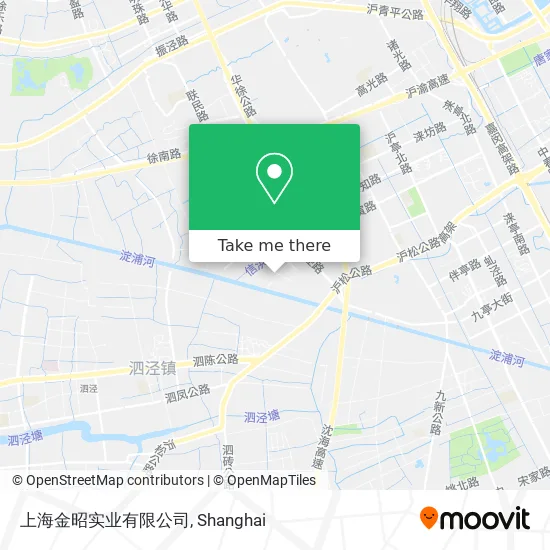 上海金昭实业有限公司 map