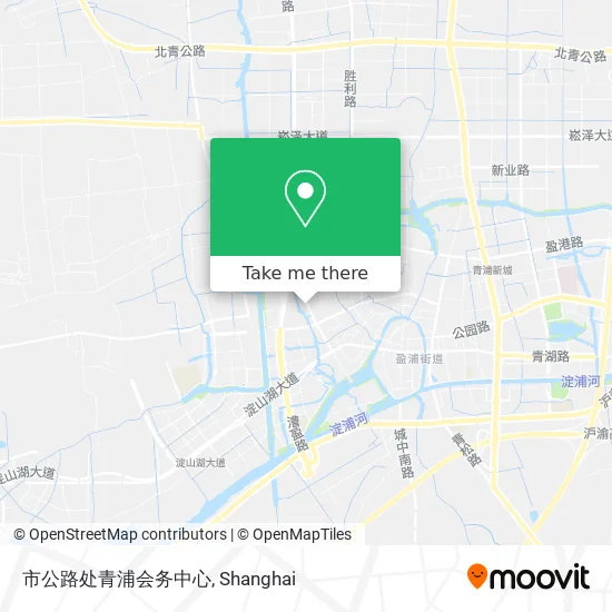 市公路处青浦会务中心 map