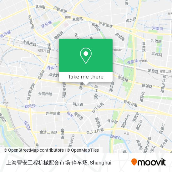 上海曹安工程机械配套市场-停车场 map