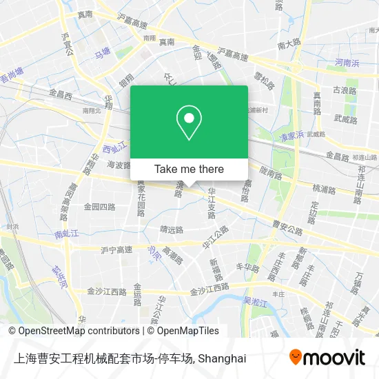 上海曹安工程机械配套市场-停车场 map