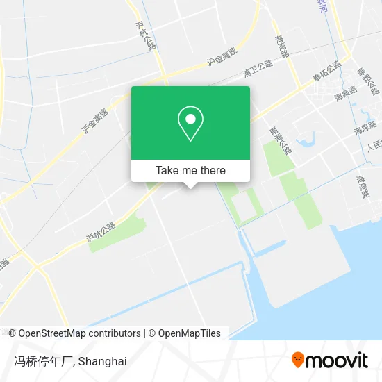 冯桥停年厂 map