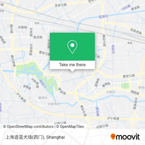 上海逍遥犬场(西门) map