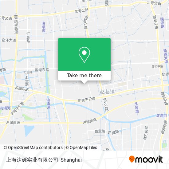 上海达砾实业有限公司 map