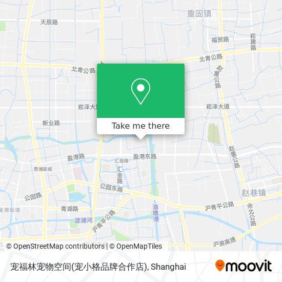 宠福林宠物空间(宠小格品牌合作店) map
