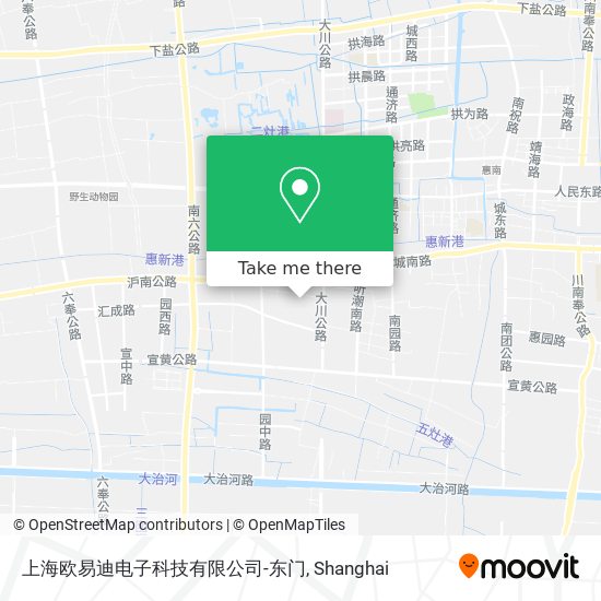 上海欧易迪电子科技有限公司-东门 map
