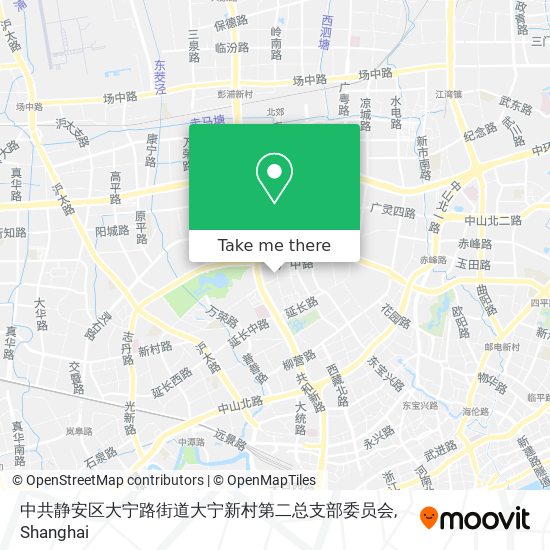 中共静安区大宁路街道大宁新村第二总支部委员会 map
