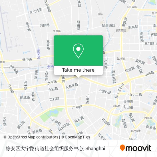 静安区大宁路街道社会组织服务中心 map