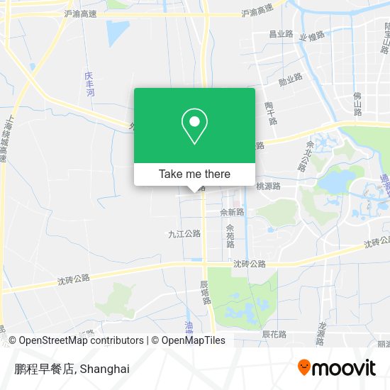 鹏程早餐店 map