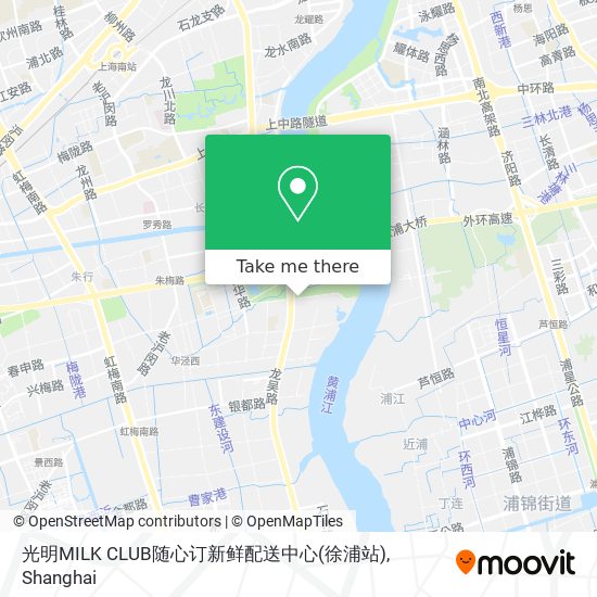 光明MILK CLUB随心订新鲜配送中心(徐浦站) map