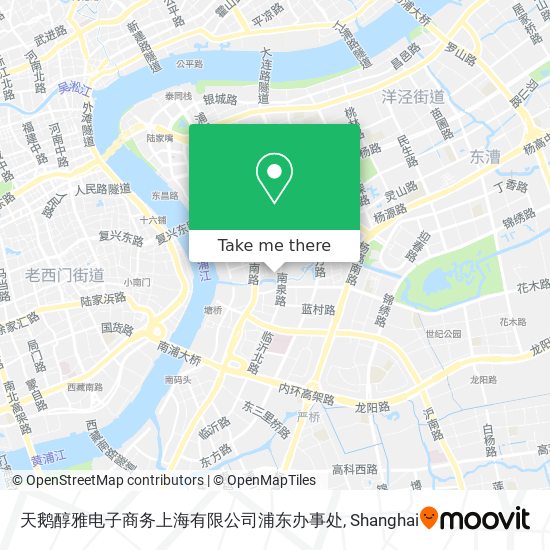 天鹅醇雅电子商务上海有限公司浦东办事处 map