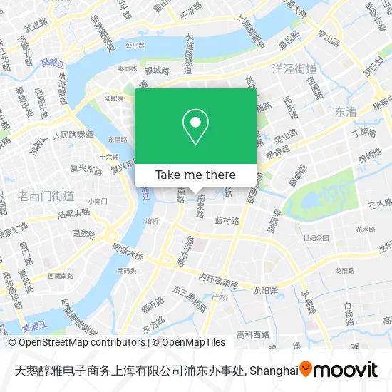 天鹅醇雅电子商务上海有限公司浦东办事处 map