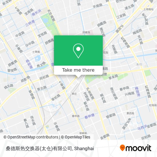 桑德斯热交换器(太仓)有限公司 map