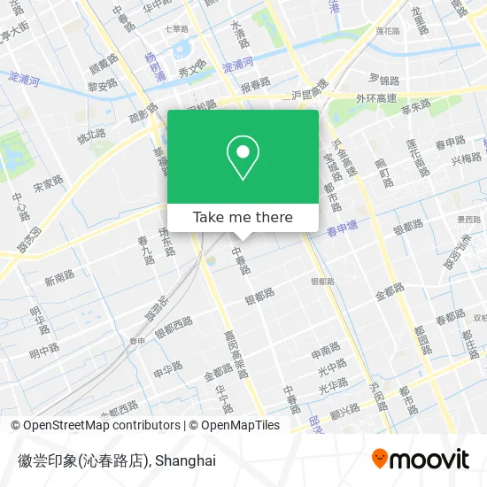 徽尝印象(沁春路店) map