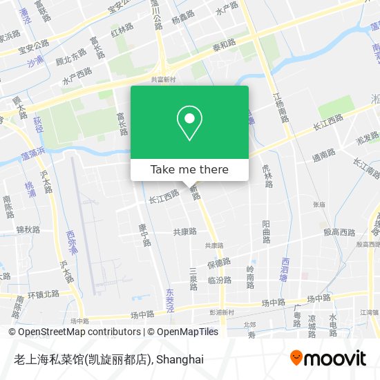 老上海私菜馆(凯旋丽都店) map