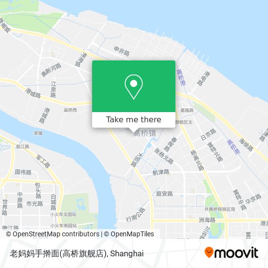 老妈妈手擀面(高桥旗舰店) map
