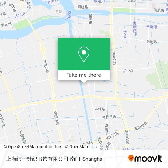 上海纬一针织服饰有限公司-南门 map