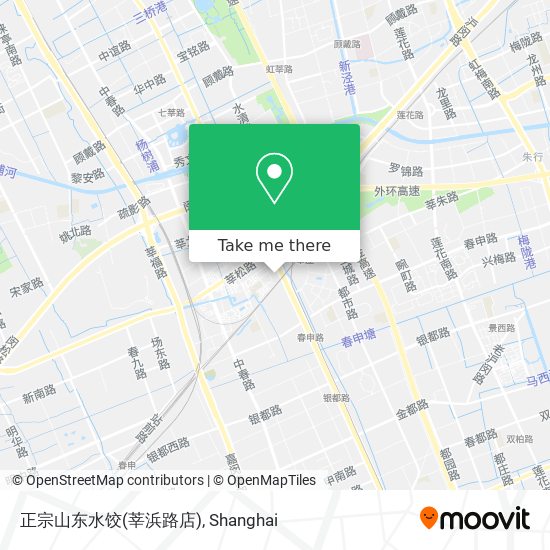正宗山东水饺(莘浜路店) map