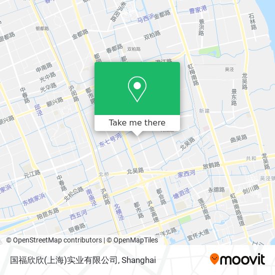 国福欣欣(上海)实业有限公司 map