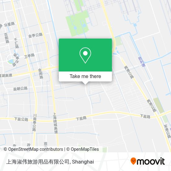 上海淑伟旅游用品有限公司 map