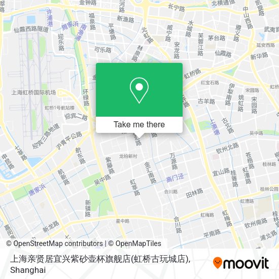 上海亲贤居宜兴紫砂壶杯旗舰店(虹桥古玩城店) map