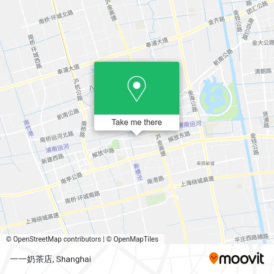 一一奶茶店 map