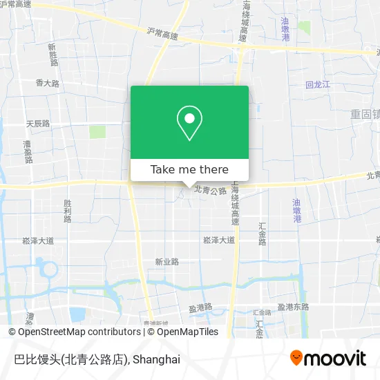 巴比馒头(北青公路店) map