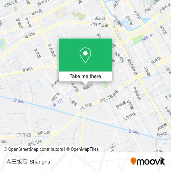 老王饭店 map