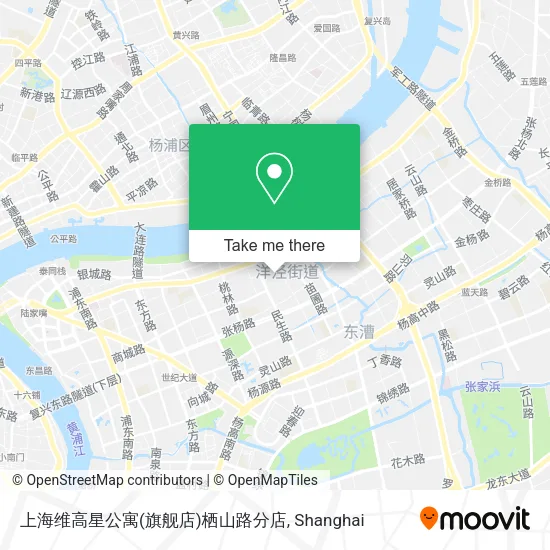 上海维高星公寓(旗舰店)栖山路分店 map