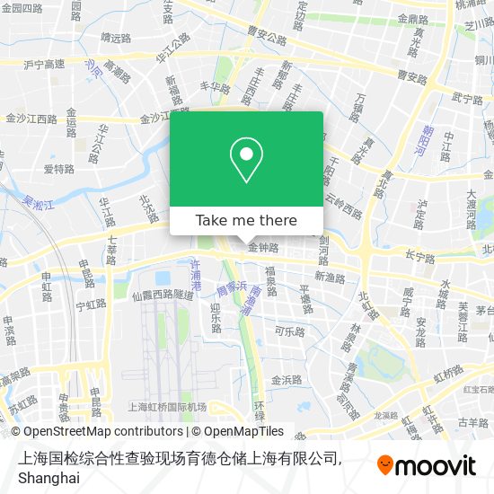 上海国检综合性查验现场育德仓储上海有限公司 map