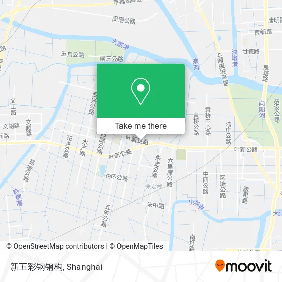 新五彩钢钢构 map