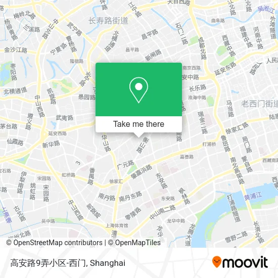 高安路9弄小区-西门 map
