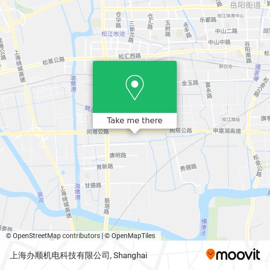 上海办顺机电科技有限公司 map