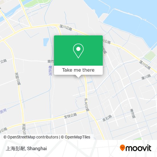 上海彭耐 map