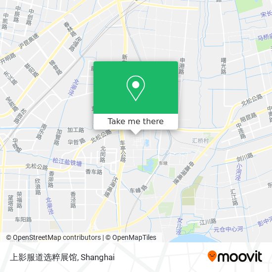 上影服道选粹展馆 map