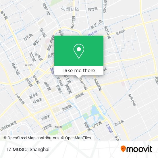 TZ MUSIC map