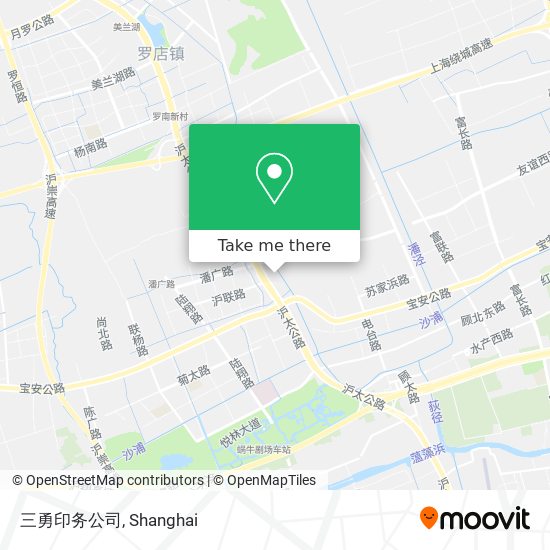 三勇印务公司 map