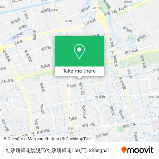 红玫瑰鲜花旗舰店(红玫瑰鲜花150店) map