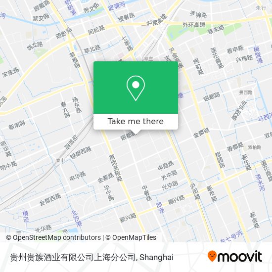 贵州贵族酒业有限公司上海分公司 map