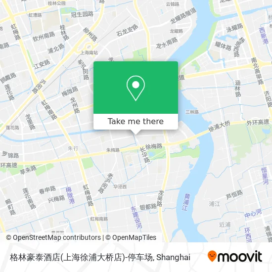格林豪泰酒店(上海徐浦大桥店)-停车场 map